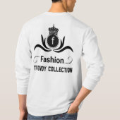 トレンディーファッションデザイン収集 Tシャツ (裏面)