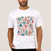 トレンディーファッションパタスタイリッシューン衣服図 Tシャツ (正面)