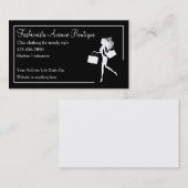 トレンディーファッションブティックアパレルストア 名刺 (正面/裏面)