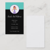 トレンディーファッションブティックテーマ 名刺 (正面/裏面)