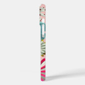 トレンディーファッションモダンデイジーハッピーカラフルフラワーC Case-Mate iPhoneケース (裏面 / 左)