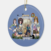 トレンディーファッションモデル&アントンピエック セラミックオーナメント (左)