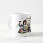 トレンディーファッションモデル コーヒーマグカップ (正面左)