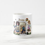 トレンディーファッションモデル コーヒーマグカップ (中央)