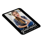 トレンディーファッション卒業写真の発表 マグネット (右側)