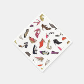 トレンディーファッション靴紙ナプキン スタンダードカクテルナプキン (角)