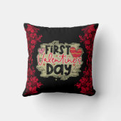 トレンディーファーストヴァレンティズデイコットン クッション (裏面)