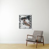 トレンディーフィルムリール映画パーソナライズされた写真枠 タペストリー (インサイチュ)