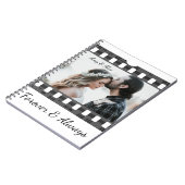 トレンディーフィルムリール映画パーソナライズされた写真枠 ノートブック (左側)