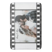 トレンディーフィルムリール映画パーソナライズされた写真枠 バスマット (正面縦)