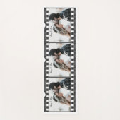 トレンディーフィルムリール映画パーソナライズされた写真枠 ヨガマット (正面)