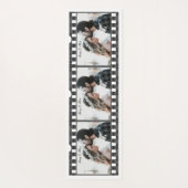 トレンディーフィルムリール映画パーソナライズされた写真枠 ヨガマット (裏面)