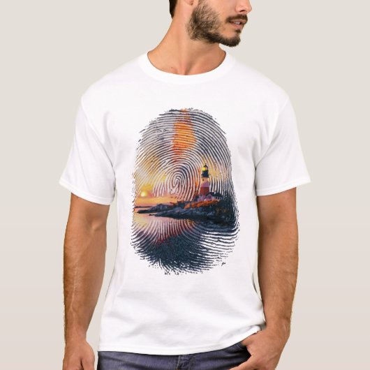 トレンディーフィンガーTシャツ Tシャツ (正面)