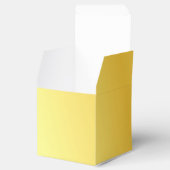 トレンディーフェイク金ゴールドメタリックエレガントルック フェイバーボックス (オープン)