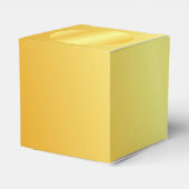 トレンディーフェイク金ゴールドメタリックエレガントルック フェイバーボックス (裏面サイド)