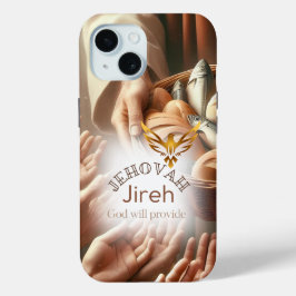 トレンディーフェイス イエス パン 魚 ゴールド 鳩 iPhone 15ケース