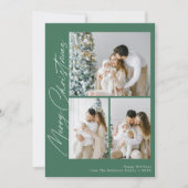 トレンディーフェスティバルスクリプトmerryクリスマス シーズンカード (正面)