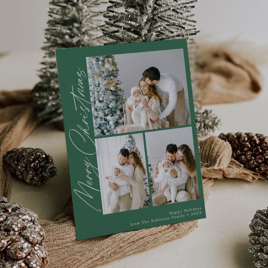 トレンディーフェスティバルスクリプトmerryクリスマス シーズンカード