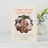 トレンディーフェスティバル信仰クリスマスグリーティング シーズンカード (スタンド正面)