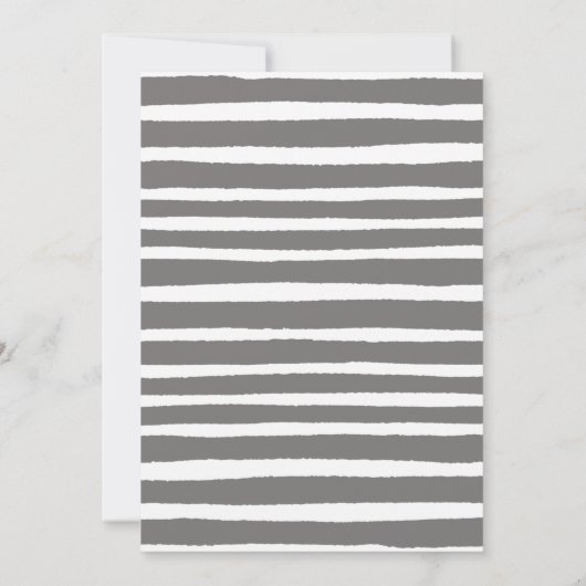 トレンディーフォトコラージュ |洗礼招待状 招待状 (裏面)