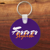 トレンディーフォーエバースタイリッシュキーチェーン キーホルダー (正面)