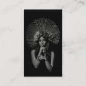 トレンディーフルフォトシンプル写真 名刺 (正面)