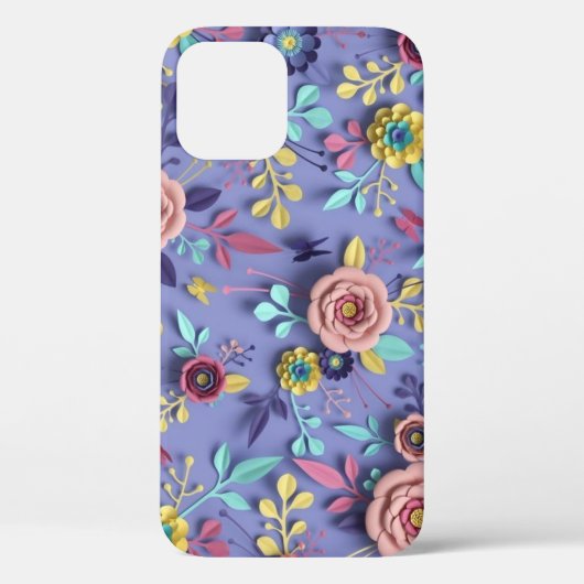 トレンディーフローラケースメイトiPhoneケース Case-Mate iPhoneケース (裏面)