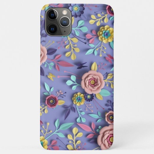 トレンディーフローラケースメイトiPhoneケース Case-Mate iPhoneケース (裏面)
