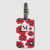 トレンディーフローラモノグラムラゲージタグ ラゲッジタグ (正面縦)