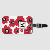 トレンディーフローラモノグラムラゲージタグ ラゲッジタグ (正面横)