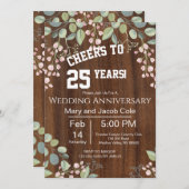 トレンディーフローラ記念日 招待状 (正面/裏面)