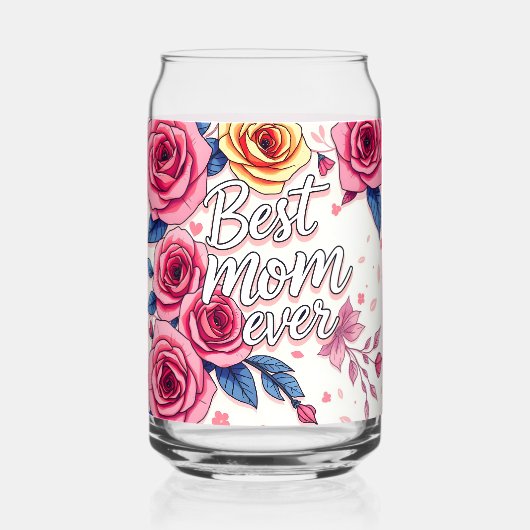 トレンディーフローラ高級ギフトコレクション ガラス缶 (正面)