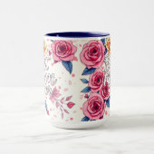 トレンディーフローラ高級ギフトコレクション マグカップ (中央)