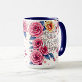 トレンディーフローラ高級ギフトコレクション マグカップ (正面右)