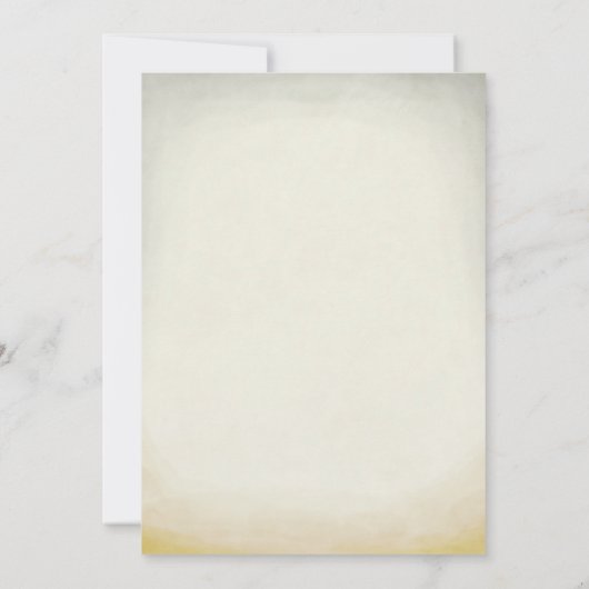 トレンディーフローラRedと金ゴールド結婚式招待状 招待状 (裏面)