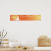 トレンディーブライダルシャワーバナー ポスター (キッチン)