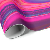 トレンディーブライトブルーピンクグリーン抽象芸術パターン ラッピングペーパー (ロールコーナー)