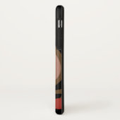 トレンディーブラウンフクロウと名前の携帯電話ケース Case-Mate iPhoneケース (裏面/左)