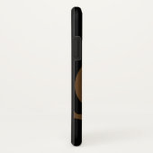 トレンディーブラウンフクロウと名前の携帯電話ケース Case-Mate iPhoneケース (裏面/右)