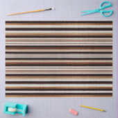 トレンディーブラウンホワイトラグジュアリーリネンテクスチャコレクション 薄葉紙 (クラフト)