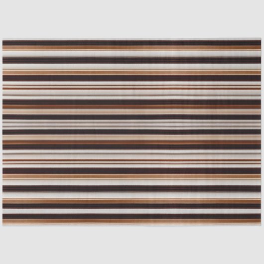 トレンディーブラウンホワイトラグジュアリーリネンテクスチャコレクション 薄葉紙 (正面)