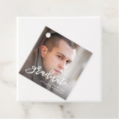 トレンディーブラシスクリプト写真大学院卒業 フェイバータグ (インサイチュ)