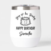 トレンディーブラック20代30歳の誕生日 (正面)