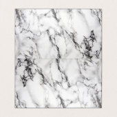 トレンディーブラック&グレー大理石ジュエリーデザイナー 名刺 (内部フラット)