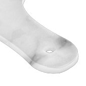 トレンディーブラック&ホワイトマーブルストーンバラ金ゴールド  カッティングボード (角)