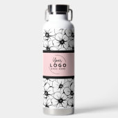 トレンディーブランドのビジネスロゴ ウォーターボトル (正面)