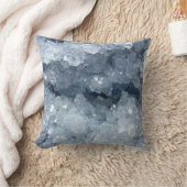 トレンディーブルーセレモダンスティテクリスタルアゲートゲーデ クッション (ブランケット)