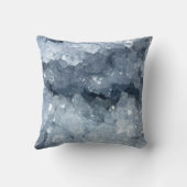 トレンディーブルーセレモダンスティテクリスタルアゲートゲーデ クッション (裏面)