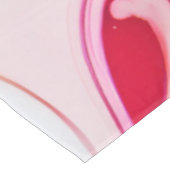 トレンディーブルーピンク黄色の白フェイク大理石 テーブルクロス (アングル)