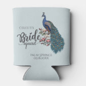 トレンディーブルーピーコックブライドスクワッド 缶クーラー (裏面)